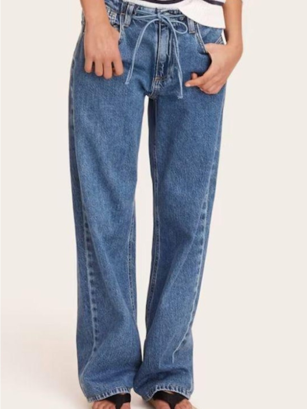 PARKE TARGET DRAWSTRING DENIM